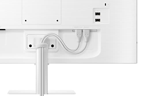 Samsung Smart Monitor M5, Flat 27'', 1920X1080 (Full Hd), Piattaforma Smart Tv (Amazon Video, Netflix), Airplay, Mirroring, Office 365, Wireless Dex, Casse Integrate, Iot Hub, Wifi, Bianco - 6