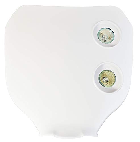 Alchemy Parts Universale Bianco 12V/20W Doppio Faro per Tutti Motocross e Enduro Moto