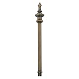 DGBRSM Stained Glass Floor Lamp Shade Holder Table Lamp Replacement Part Decorative Trim Hardware Cap Vintage Bronze Classic
