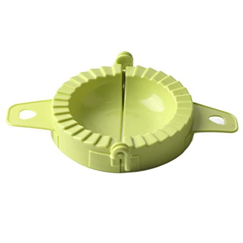 Yinuoday Green2 Machine à raviolis manuelle pour la fabrication de raviolis - Outil de cuisine - Presse à pâte manuelle - Machine à raviolis - Presse à pâte à raviolis Cover