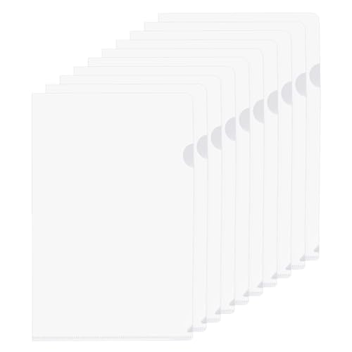 Pochettes transparentes A5 PATIKIL pour organiser le bureau et ranger les papiers