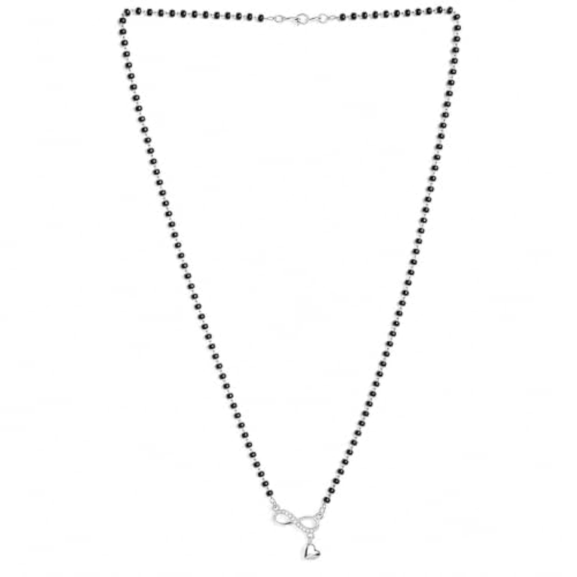 Women's 925 Sterling Silver Luna Infinite Grace Mangalsutra
