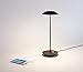 Koncept RYO-SW-MTB-OWT-DSK Royyo - 17.4 Inch 11W 1 LED Desk Lamp, Matte Black/Oiled Walnut Finish