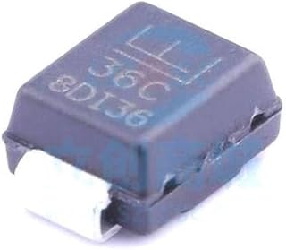 10 Pcs TVS Diode Bidirectional Vrwm:30.8V SMB(DO-214AA) P6SMB36CA