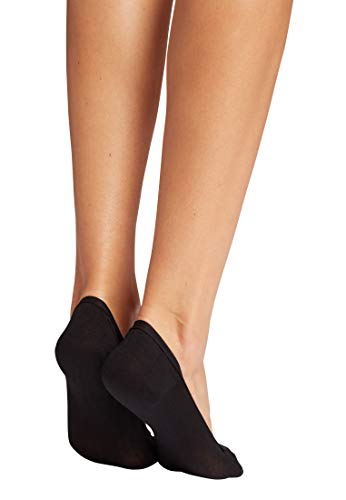 Wolford Cotton Footsies Socks for Women Breathable & Comfortable Lightweight Liners for Shoes Invisible No-Show Socks2