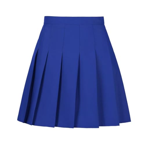 Womens Girls Pleated Tennis Skirts High Waisted A-line Skirt School Uniform Athletic Golf Skorts with Shorts,2T-4XL