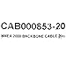Fusion Boat NMEA Extension Cable CAB000853-20 | 20M Backbone