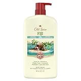 Old Spice Men's Body Wash Fiji with Palm Tree, 24/7 Shower Fresh, Gentle on skin, Cleansing, 887 mL