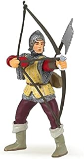 Papo MEDIEVAL-FANTASY Tiere 39789 White Horse Fleur de LYS Figurine, Multicolour