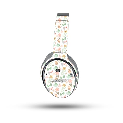 Image of MightySkins Skin Compatible with Bose QuietComfort 35 II Headphones - Neutral Flowers | Protective, Durable, and Unique Vinyl Decal wrap Cover | Easy to Apply, Remove, and Change Styles
