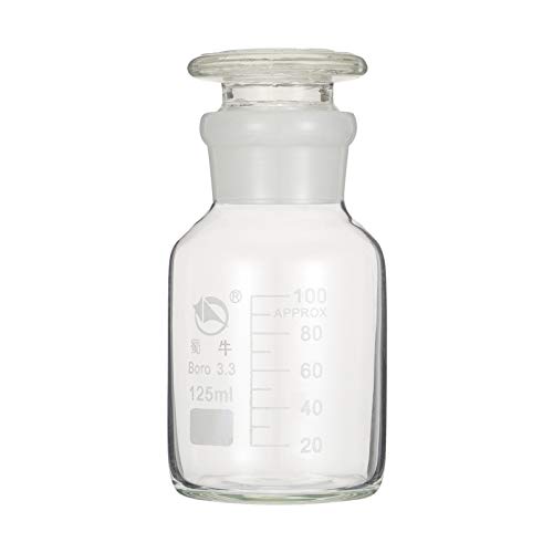 POPETPOP Garrafa de Vidro da Garrafa da Garrafa de Vidro Garrafas de Armazenamento Dos Meios de Arma