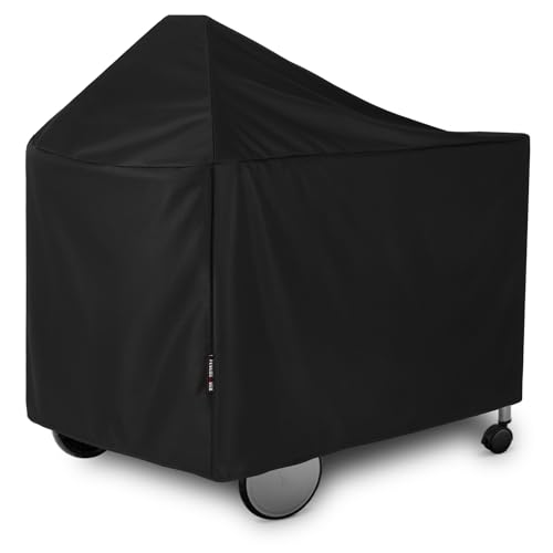 FEVERCOVER Grill Cover for Weber 22 Inch Performer Deluxe Charcoal Heavy Duty Waterproof 7152 BBQ Grill Covers