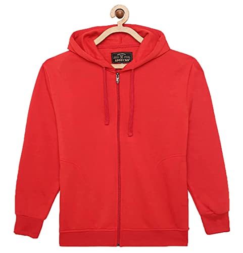 Image of ADBUCKS Rich Cotton Full Sleeves Zipper Jacket with Hoodies for Boys