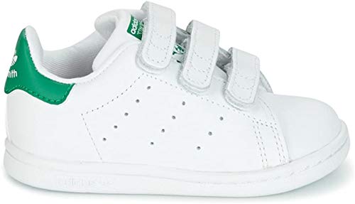 Zapatillas ADIDAS modelo Stan Smith CFI en color blanco con verde para baby