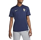 Nike FFF France Replica Trikot Home (M, Navy/Gold)