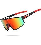 MVPTGRS Youth Baseball Sunglasses for Boys Girls Age 8-14 TR90 Frame Kids Sport Sunglasses for So...