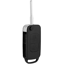 Flip 2 Button Remote Key Fob Case Shell Cover,Plastic Key-fob 2006 Sprinter for SLK Class E113 W168