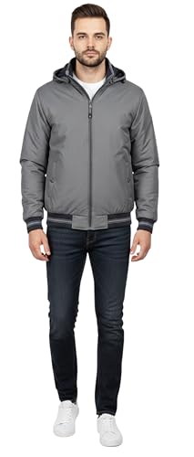 Image of Export Quality Reversible Puffer Jacket in GLD Material best for Winterwear /Hiking /Biking /Camping /Mountaineering /Fashion & Casual Wear(Control Temperature up to 3 Degree Celsius)(3C)