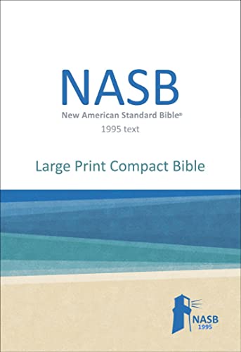 NASB Large Print Compact Bible, Brown, Leathertex, 1995 text