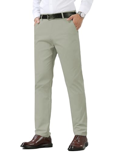 Image of TAGDO Men's Cotton Casual Trousers | Slim Fit Formal Pants for Man | Comfortable & Breathable Fabric | Stylish Office Wear | Everyday Casual Pant for Men