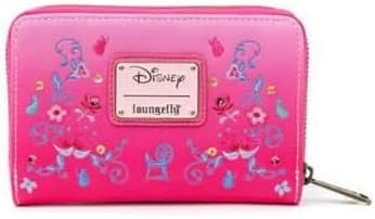 Vista 3 de Loungefly Cartera de poliuretano, Disney Princess Aurora Bella Durmiente, Rosado, Cartera