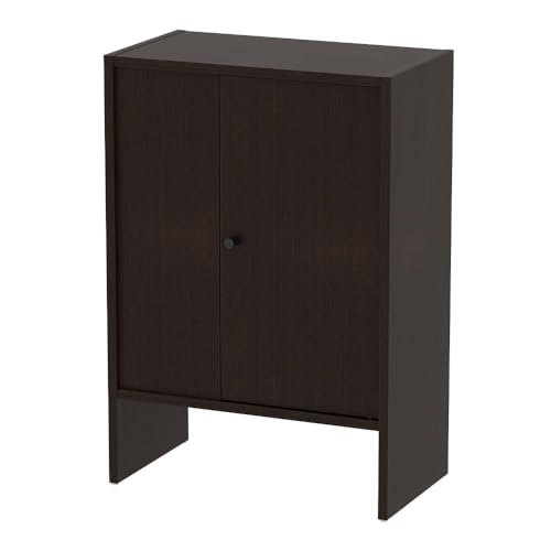Image of Wakefit Engineered Wood Cabinet | 1 Year Warranty | Storage Cabinet for Home Kitchen Living Room | 1 Closed Compartment | Almeida - Wenge
