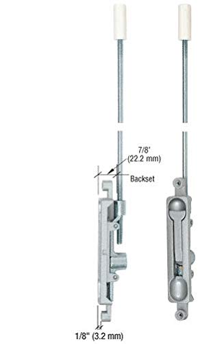 C.R. LAURENCE DL2210A18 CRL Aluminum 1/8" Offset Flush Bolt - Thumbnail 3