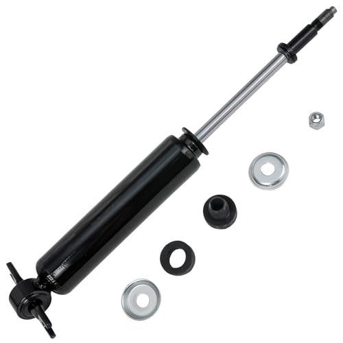 Image of Detroit Axle - RWD Shock Absorbers for 2002 2003 2004 2005 2006 2007 2008 Dodge Ram 1500, 4pc Strut Shock Absorbers Assembly Front & Rear Replacement