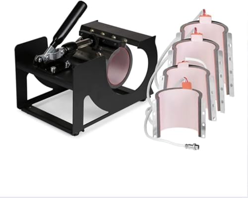 Máquina de prensa térmica manual para estampado miniatura 4
