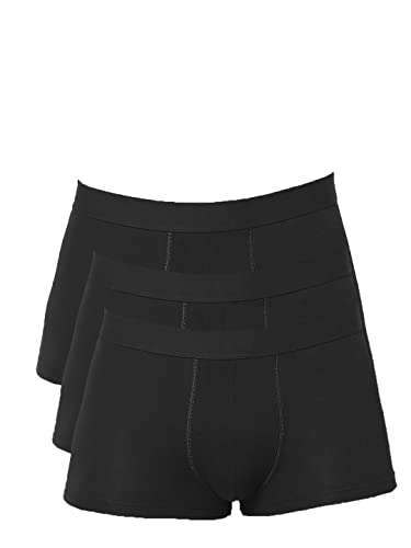 Image of dockstreet Ultra Soft, 100% Cotton Smooth Boxer Brief Comfortable Stretchable /Soft Fabric Brief Trunk Styled Underwear for Men