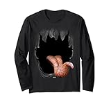 祇：Path of the Goddess 餓鬼の口 長袖Tシャツ