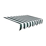 Photo Gallery wbqyipd tessuto di ricambio for tende da sole in tela patio, telo poliestere a righe bianche e verdi, idrorepellente resistente ai raggi uv(200x150cm/6.6x4.9ft) Photo Gallery wbqyipd tessuto di ricambio for tende da sole in tela patio, telo poliestere a righe bianche e verdi, idrorepellente resistente ai raggi uv(200x150cm/6.6x4.9ft)