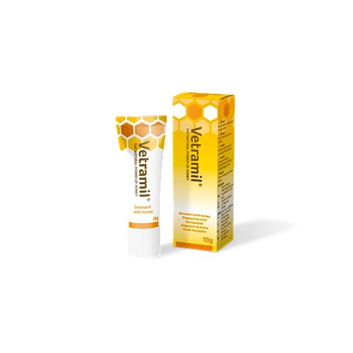 Vetramil Honingsalbe - 10 g Tube