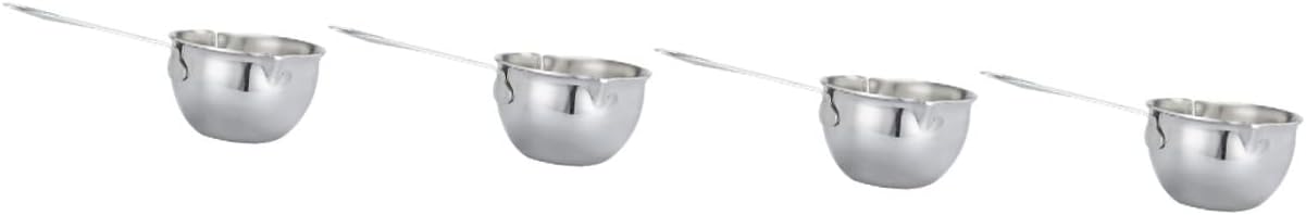 3pcs Butter Melting Bowl Butter Melting Pot Chocolate Melting Pan Milk Warmer Pot Sauce Pan Stainless Steel Milk Pan with Stainless Steel Sauce Pan Cooking Pan Baby Pot