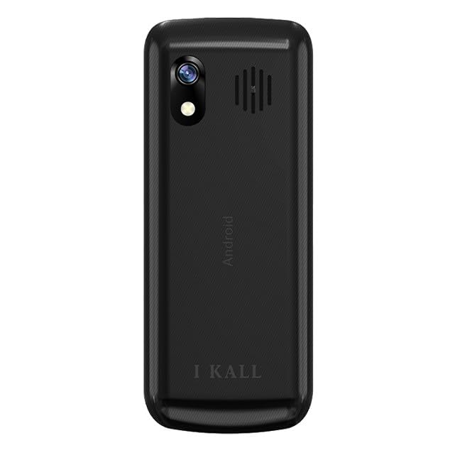 Image of IKALL K333 - 4G Touch & Type Mobile with 2.8 inch HD Display, 2GB RAM, 16GB Storage, 3000mAh Battery, WiFi, and Pre-Loaded Apps Like WP, Insta, FB & Utube (Midnight Black)