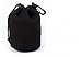 Neoprene Camera Lens Pouch, Protective Case Bag Soft Water Resistant Camera Lenses Pouch Bag Travel Carry Storage Case Shell (M)
