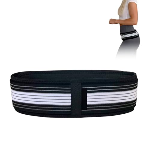 Hinapan 1 styck ledbälte, bäckenbälte för kvinnor och män, ilio-sakralt bälte för smärtlindring (ischias, nedre ryggen, höfter), justerbart halkfritt ryggbandage (140 cm)