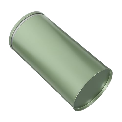 MAGICLULU 2 Piezas Latas de Hojalata para Almacenamiento de Té con Tapa Hermética Caja Metálica Portátil para Cocina Envase Multiusos para Café Semillas y Especias Diseño Color