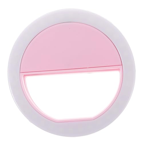 MUELODSIC Anillo Luz Selfie para Móvil con Clip Luz LED Redonda Portátil para Teléfono Tablet y Portátil Iluminación para Rostro y Fácil Instalación y Uso