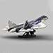 BICRKTOMXY MOC-208186 1:35 Military Su-57 Stealth Combat Fighter Jet Building Block Set, 2063 Pieces Army Airplane Sets, Home and Office Decor & Collectible Gift for Aircraft Enthusiasts