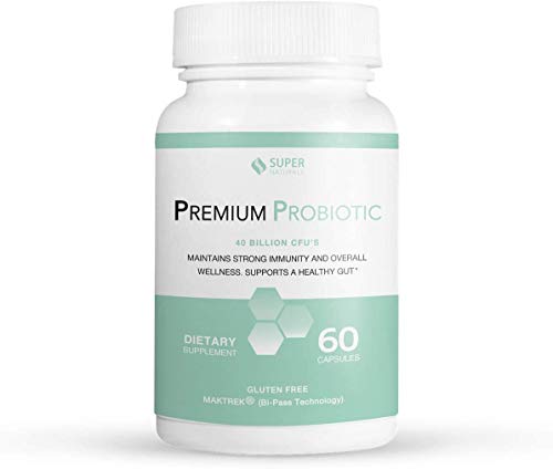 Jlm Nutritionals Super Naturals Health - Premium Probiotics 40 Billion Cfu - Made With Maktrek Bipass Technology - (60 Ct Capsules) #TOP2