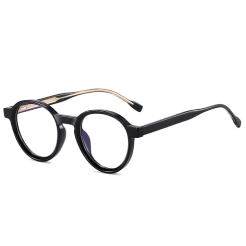 Lunettes ovales rétro pour un style urbain quotidien avec montures transparentes MUTYNE