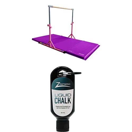 Z Athletic Kip Bar And Gymnastics Mat (Multiple Sizes And Colors) And Liquid Chalk #TOP17