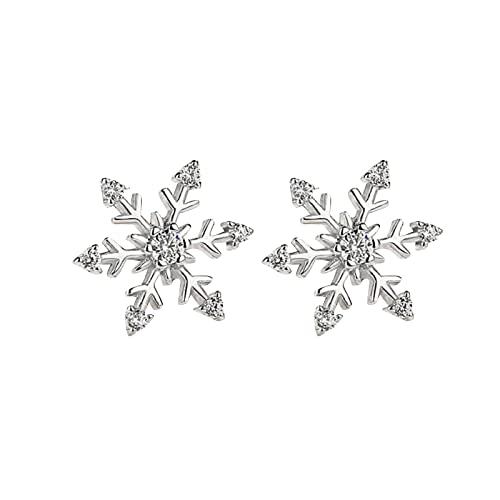Amaon Outlet ClearanceSales Today Valentines Day Gifts 925 Sterling Silver Diamond Stud Earrings for Women Deals of+The Day Clearance Prime Wedding Gifts for Birthday Anniversary for Her