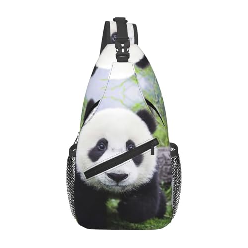 Grand sac à bandoulière panda idéal pour ranger vos affaires