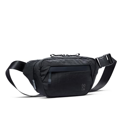 Chrome Industries Sabin Sling Bag for Men and Women – Large Main Compartment, Lightweight Recycled Materials – 3L, Black