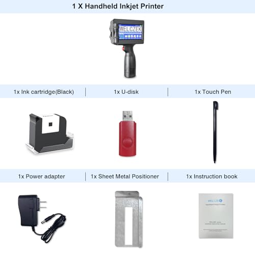 Codeur jet d'encre mobile TIJ127 pour marquer proprement les dates et logos sans bavure