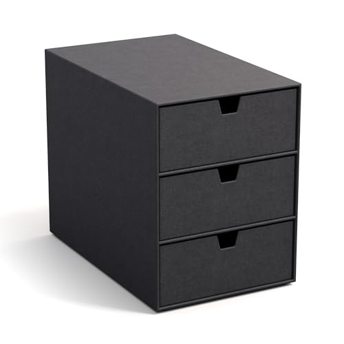 BIGSO INGRID Schubladenbox für Dokumente und Bürobedarf...