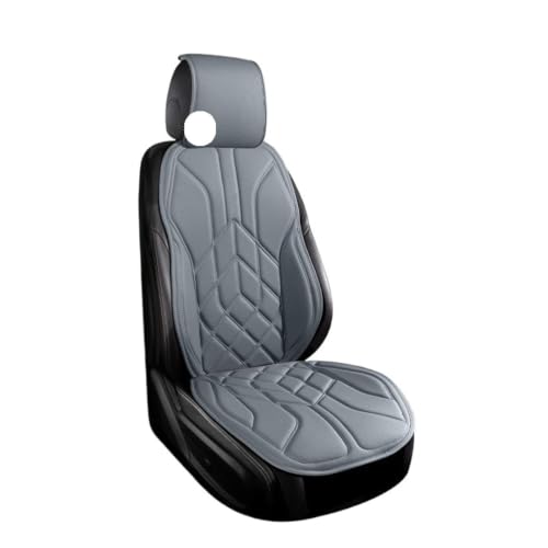 Housse de siège de voiture universelle grise pour protection avant et arrière