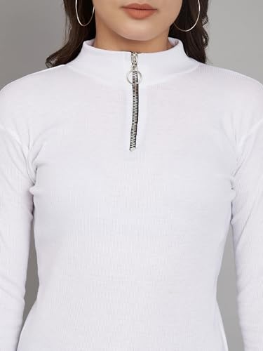 Image of Zip Tops |Tops for Women |Tops for Women Stylish | Top for Girls | Top for Women Stylish Latest